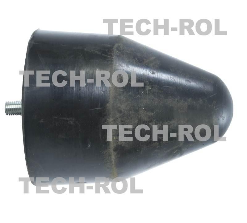 Odbój gumowy stożkowy ze śrubą M12,Przyczepa HL 8011020120 Produkt