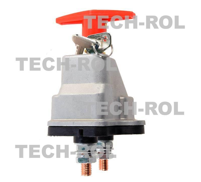 Odłącznik prądu 12V/24V z kluczykiem ODL005 Produkt Standard