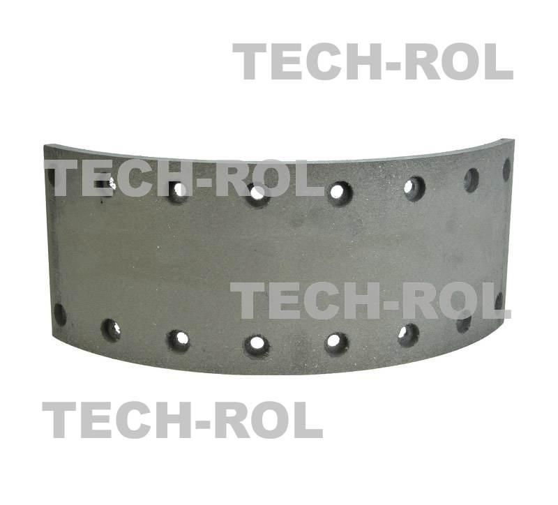 Okładzina hamulca hl-8t 140x10,0 przyczepa hl 8-tonowa 14001312 Produkt