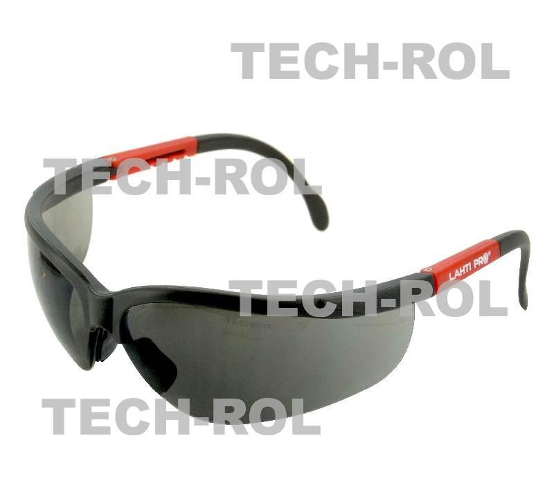 Okulary ochronne przeciwsłoneczne szare 46035 Lahtipro