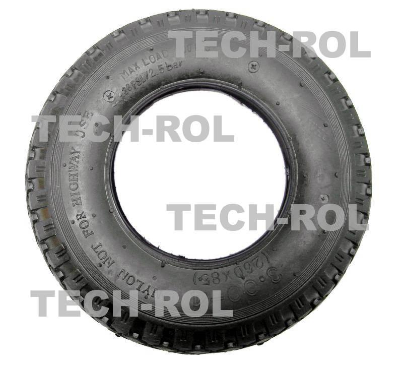 Opona z dętką 3.00-4 4PR 300-4/4 Gumax | OG08-001