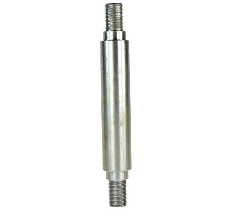 Oś koła kultywatora Q-32 mm długość 220 mm 2 x gwint M20 mocowanie
