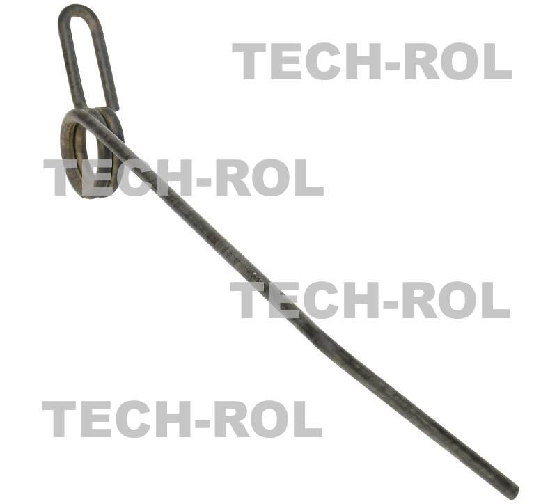 Palec zagarniający lewy fi-8 mm Siewnik Famarol 3078100190 Produkt krajowy