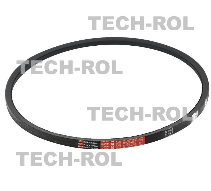 Pasek klinowy czerwony HB-1165 super mocny KEVLAR pasuje do C-360 HB-1165