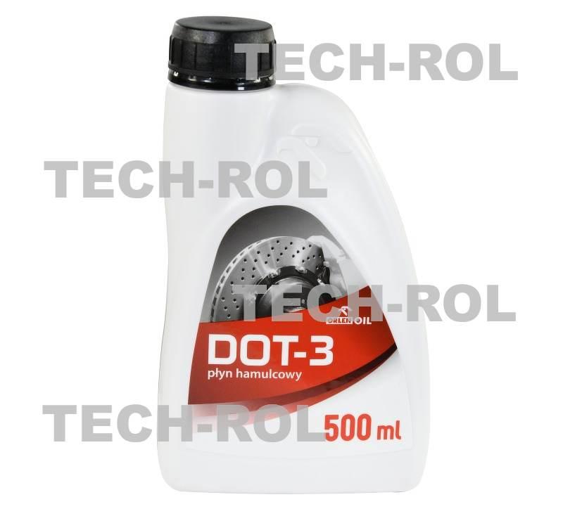Płyn hamulcowy DOT-3 0,5l Orlen | OL70-006
