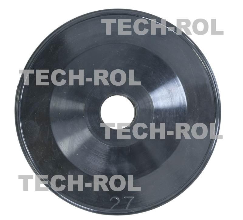 Przepona tłocząca pompa Hardi średnica fi-146mm otwór fi-25mm