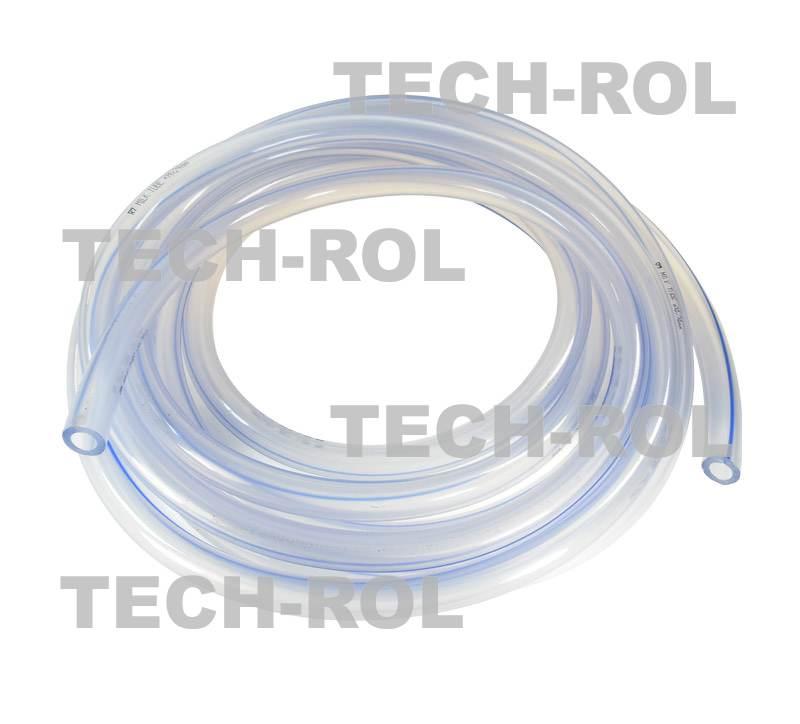 Przewód mleczny PVC fi-14mm 14mm x 24mm 1 sztuka = 1 metr Dojarka 5szt