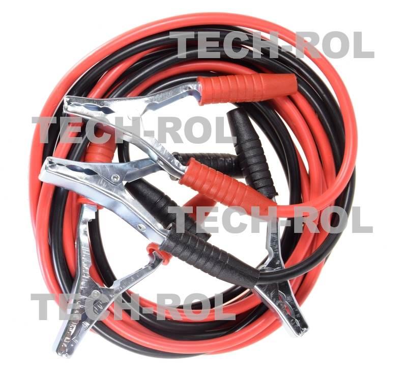 Przewody rozruchowe 600A 4m 12V/24V Produkt krajowy