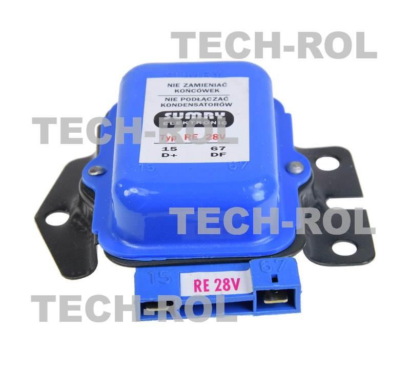 Regulator napięcia alternatora A120 elektroniczny RE 28V pasuje do