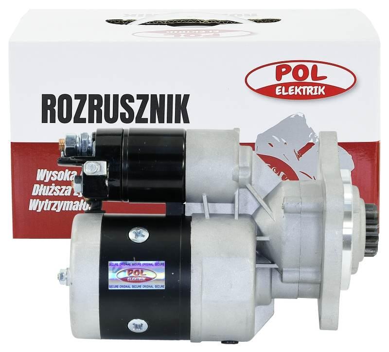 Rozrusznik z reduktorem 12V 2,7kW napęd zębnika 10 zębów MF-4 7017954M1
