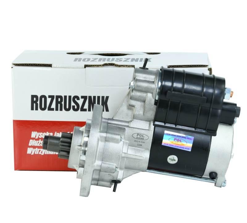 Rozrusznik z reduktorem 12V 2,8kW napęd zębnika 10 zębów pasuje do John