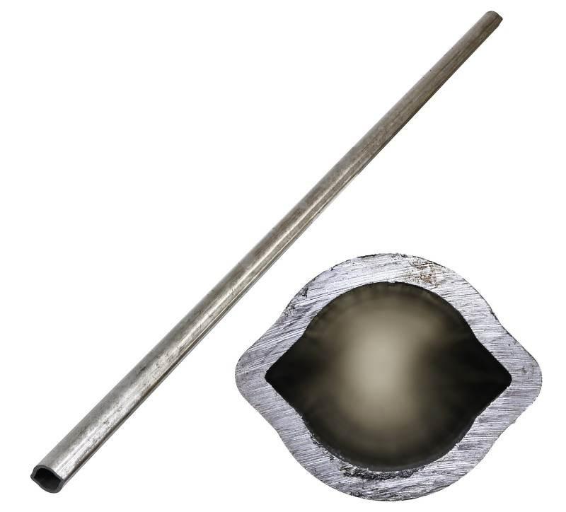 Rura cytryna wewnętrzna 39,5x49/5mm długość 168,3cm do wałów X
