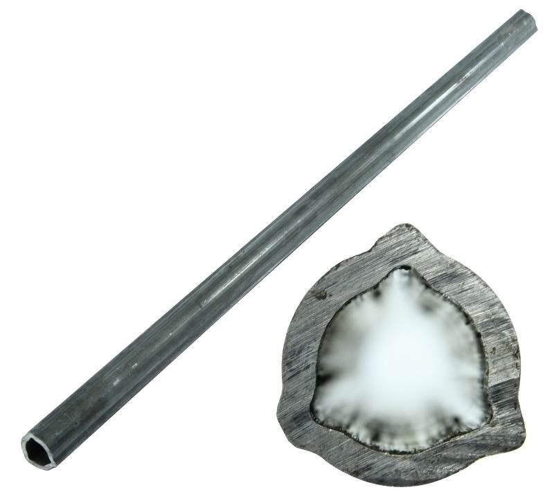 Rura trójkątna wewnętrzna 26,5x3,5mm długość 71,4cm do wałów X