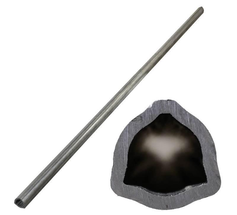 Rura trójkątna wewnętrzna 36x4,5mm długość 168,7 cm do wałów X