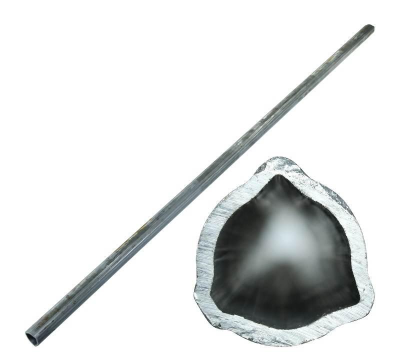Rura trójkątna zewnętrzna 36x3,4mm długość 148,2 cm do wałów X