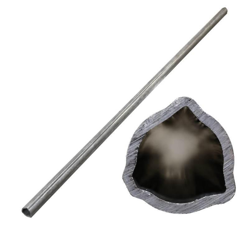 Rura trójkątna zewnętrzna 36x3,4mm długość 168,2 cm do wałów X