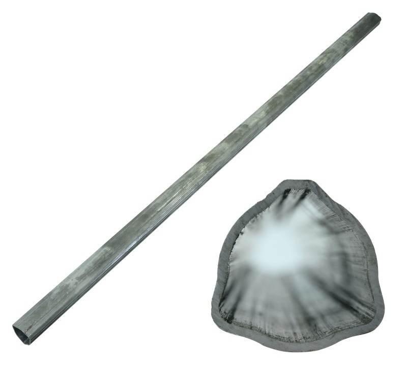 Rura trójkątna zewnętrzna 52x3mm długość 149,9 cm do wałów X Kardan