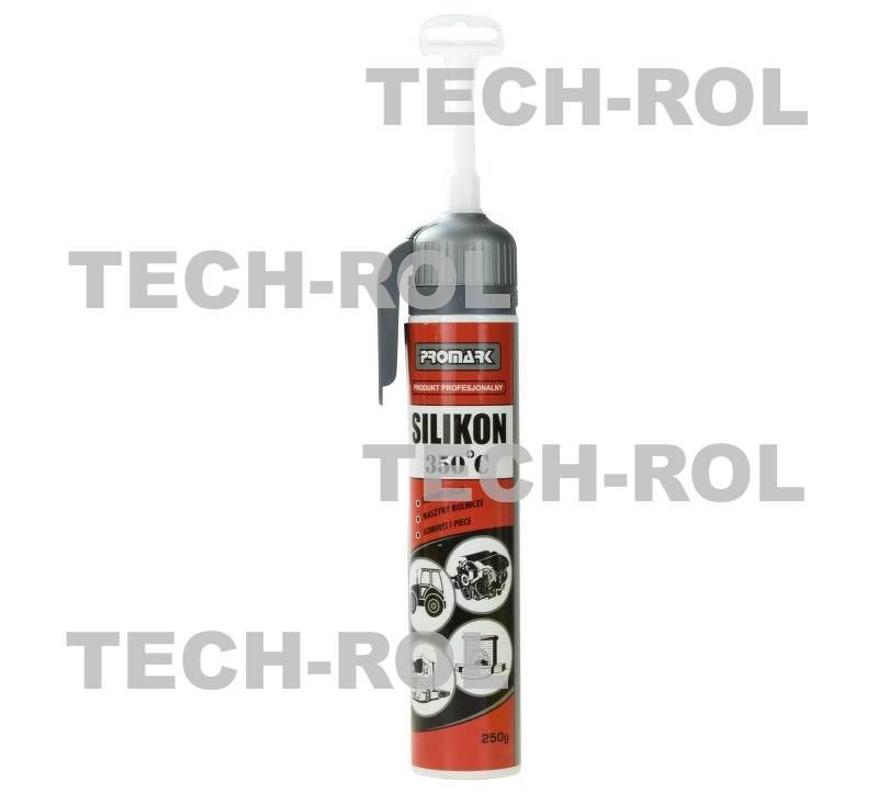 Silikon wysokotemperaturowy czarny temperatura od 60C do 350C 220g140