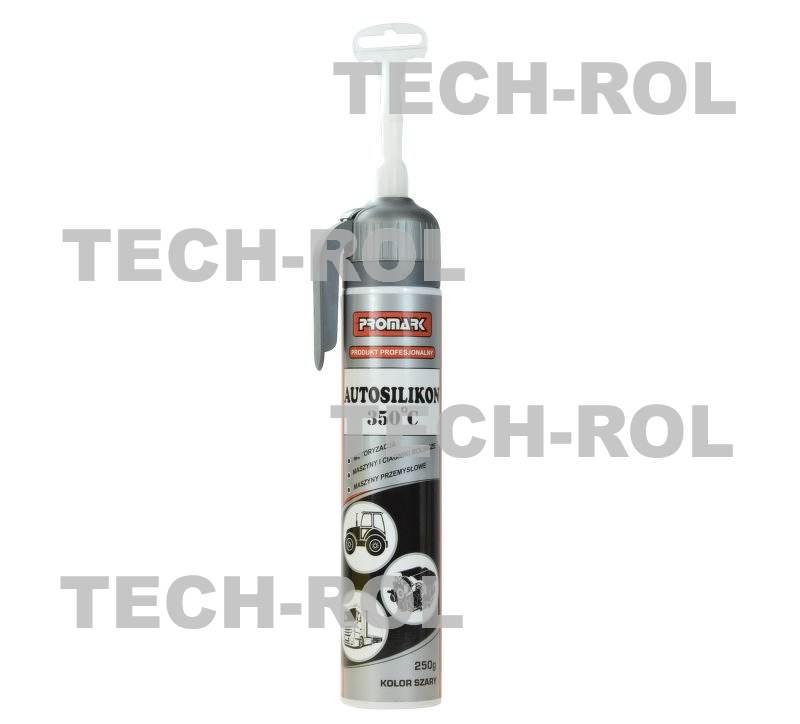 Silikon wysokotemperaturowy szary temperatura od 65C do 350C 210g197