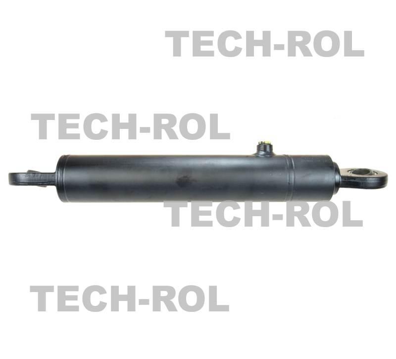 Siłownik hydrauliczny z uchem fi-25 mm jednostronnego działania skok 300