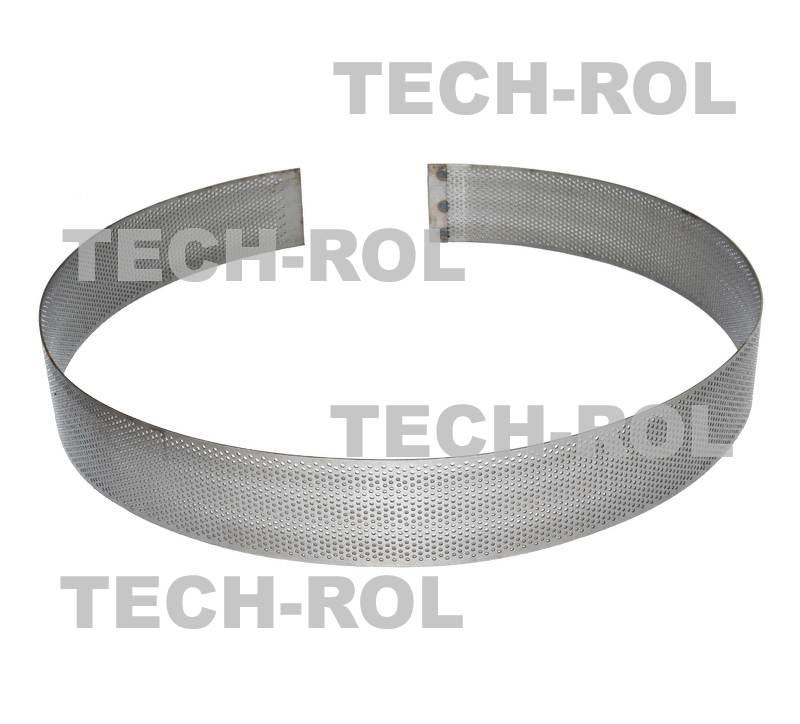 Sito oczkowe fi-3,0 mm 90x1700x1,8 mm pasuje do: Śrutownik bijakowy WIR