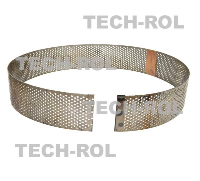 Sito oczkowe fi-5,0 mm 106x1700x2,5 mm pasuje do: Śrutownik bijakowy WIR