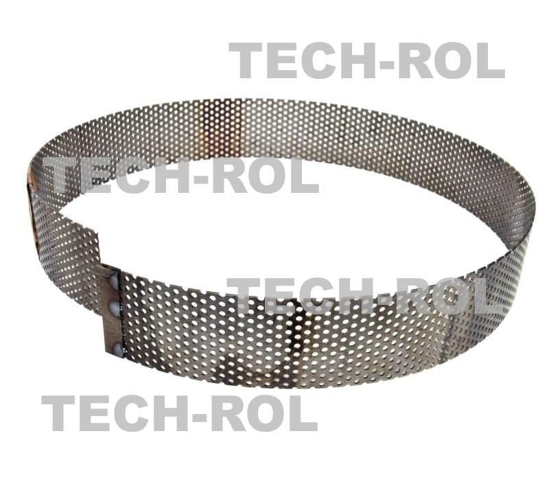 Sito oczkowe fi-5,0 mm 90x1700x2,5 mm pasuje do: Śrutownik bijakowy WIR