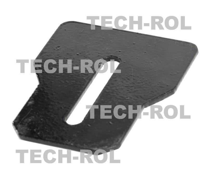 Skrobak wału 95x120 mm element czyszczący wał roboczy z gleby pasuje do