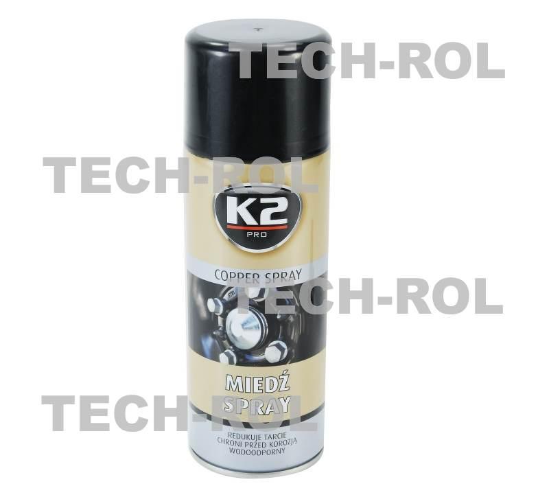 Smar miedziowy w sprayu 400 ml W122 K2 | OL20-025