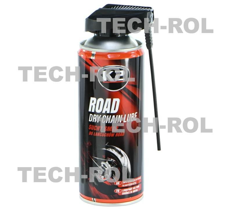 Smar suchy do łańcuchów z aplikatorem ROAD 400ml W143 K2