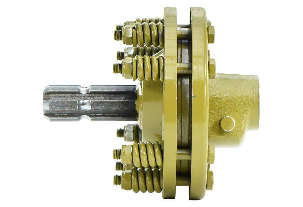Sprzęgło cierne adapter 6 frezów 1 3/8 cala moment sprzęgła 900Nm 2