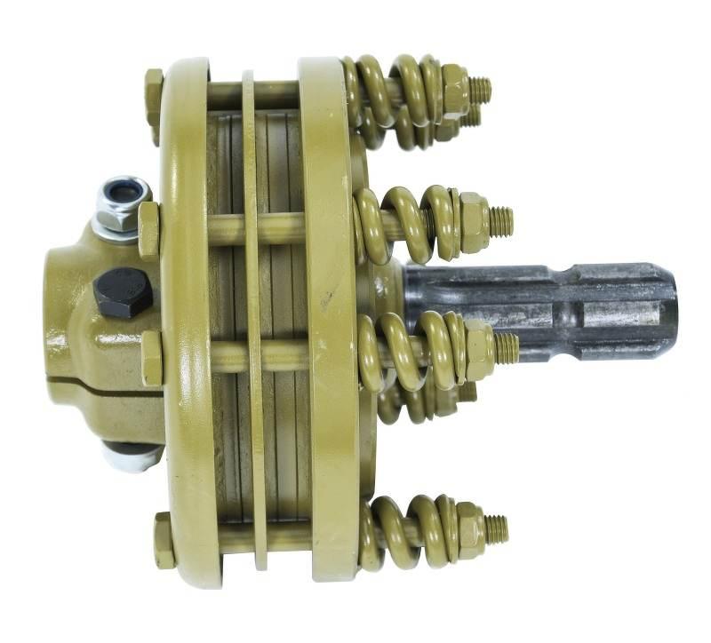 Sprzęgło cierne adapter 6 frezów 1 3/8 cala moment sprzęgła 900Nm 4