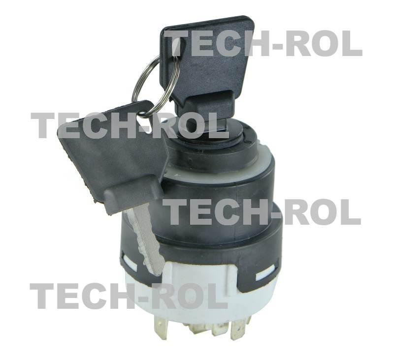 Stacyjka z kluczykiem do ładowarek teleskopowych JCB 9 PIN 70180184