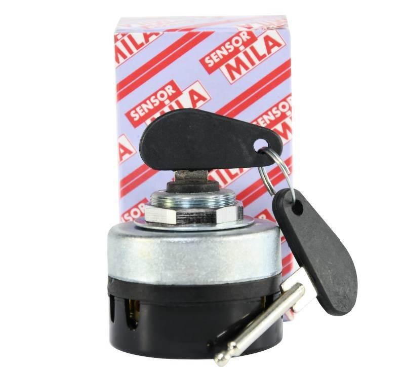Stacyjka z kluczykiem metalową nakrętką 0-1-2-3 do Ursus C-330 C-360