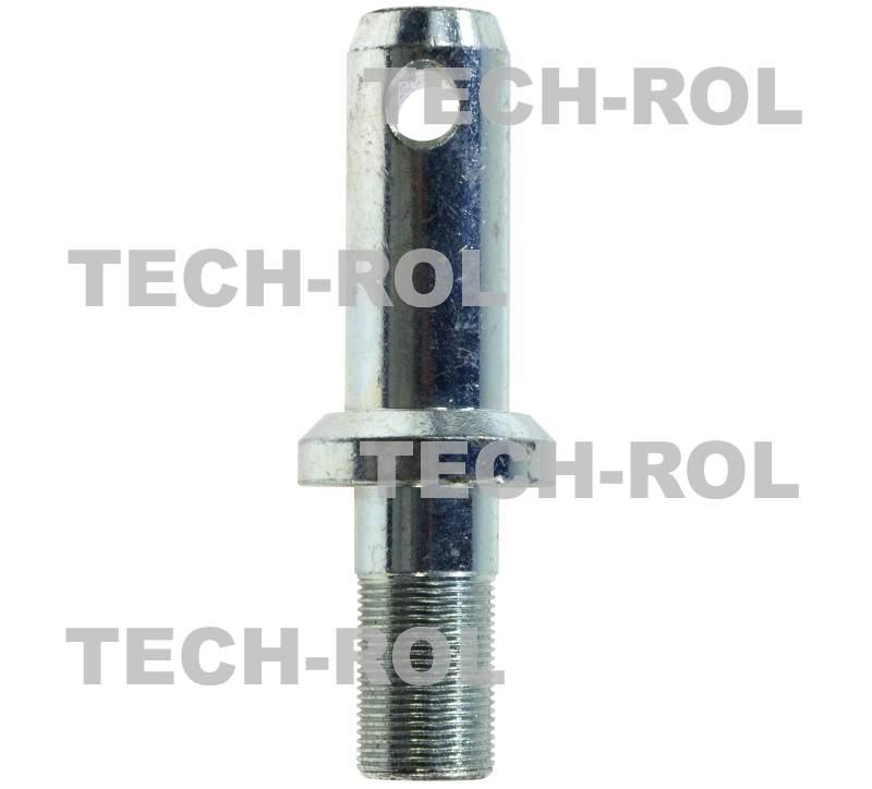 Sworzeń łącznika dolnego fi-28,5 mm L-131 mm gwint M24x1,5 31046 P38