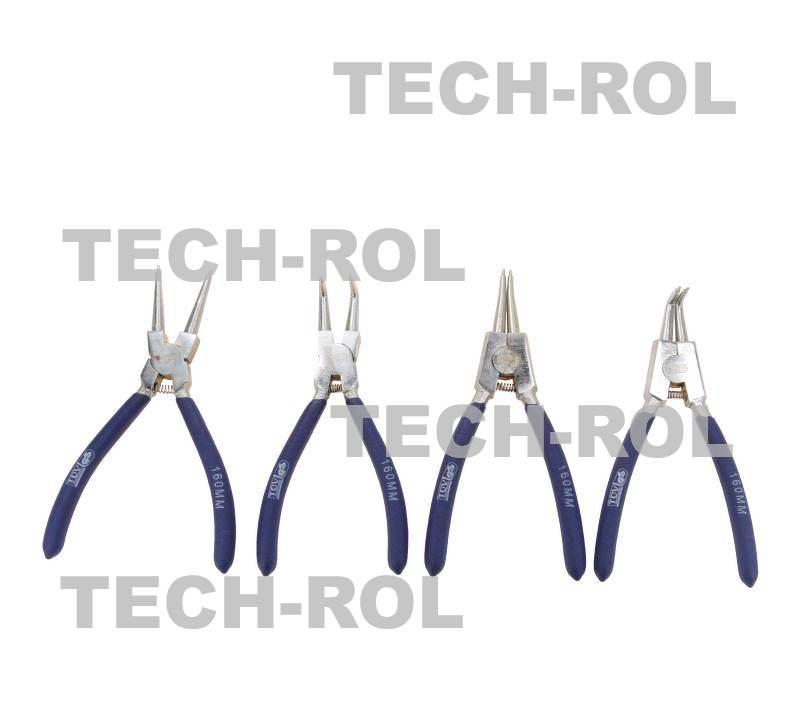 Szczypce seegera komplet 4-sztuki 160mm Produkt Standard