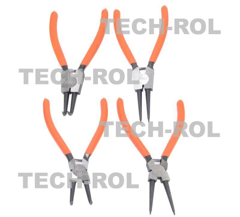 Szczypce seegera komplet 4-sztuki 180mm Produkt Standard