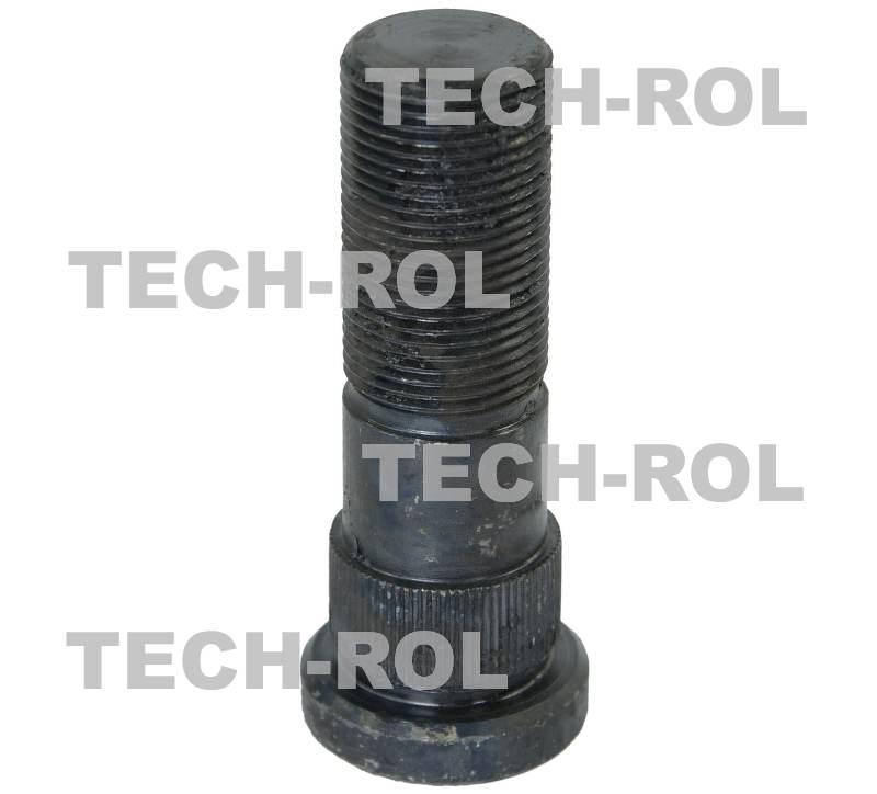 Szpilka śruba koła M22x1,5 długość 70 mm moletka fi-25 mm Przyczepa HL