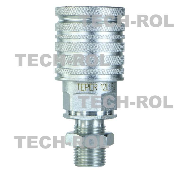 Szybkozłącze hydrauliczne gniazdo M18 x 1,5 Euro Long 46490050 APARTS