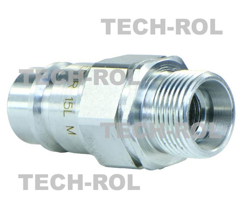 Szybkozłącze hydrauliczne wtyczka Euro M22x1.5 pasuje do ciagników Ursus