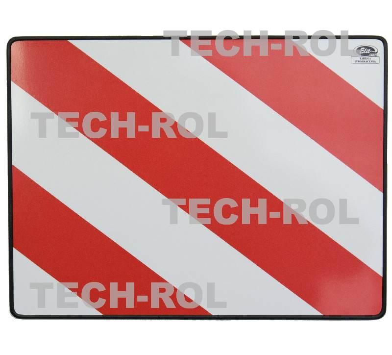 Tablica wyróżniająca odblaskowa 400mm/300mm 1 sztuka 101-04W-85 Elit