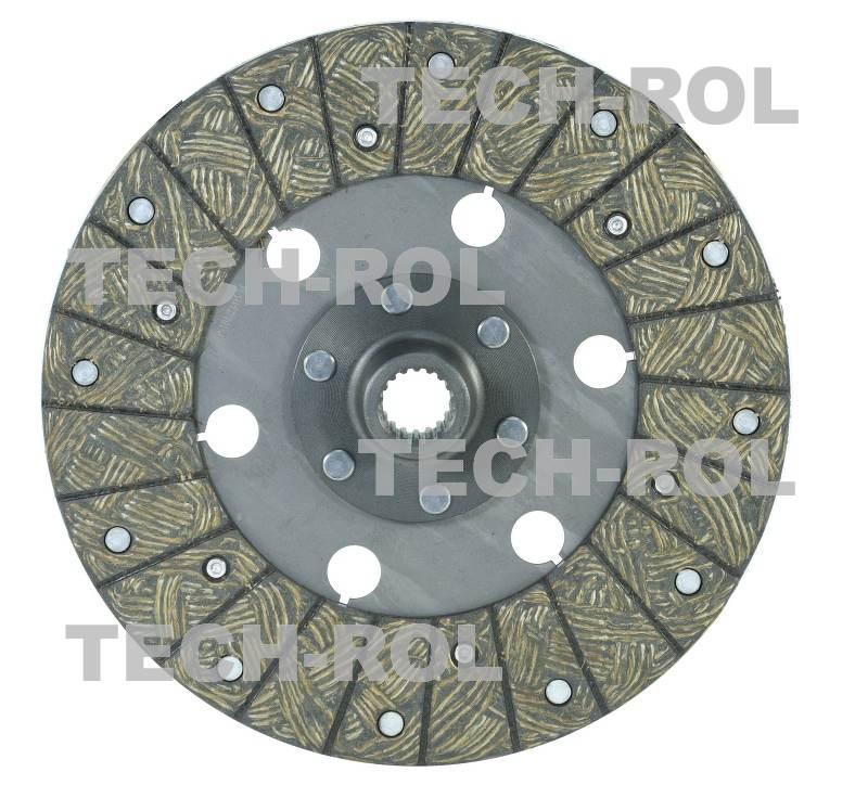 Tarcza sprzęgła 1-stopnia fi-280 mm 18 frezów okładzina pleciona pasuje