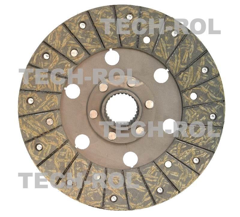 Tarcza sprzęgła 2-stopnia fi-280 mm 28 frezów okładzina pleciona pasuje