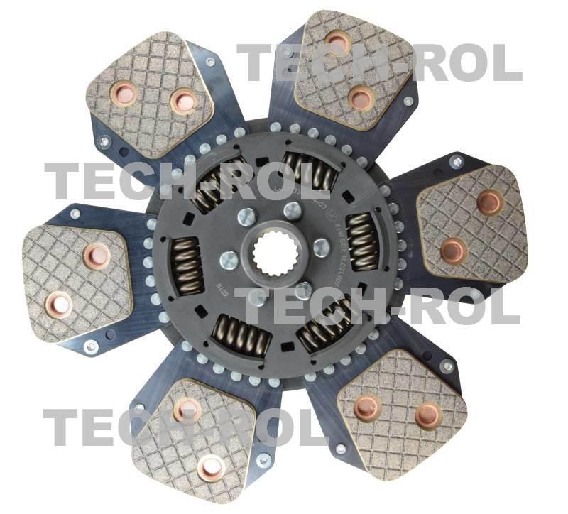 Tarcza sprzęgła fi-325 mm 18 frezów ceramiczna pasuje do Zetor