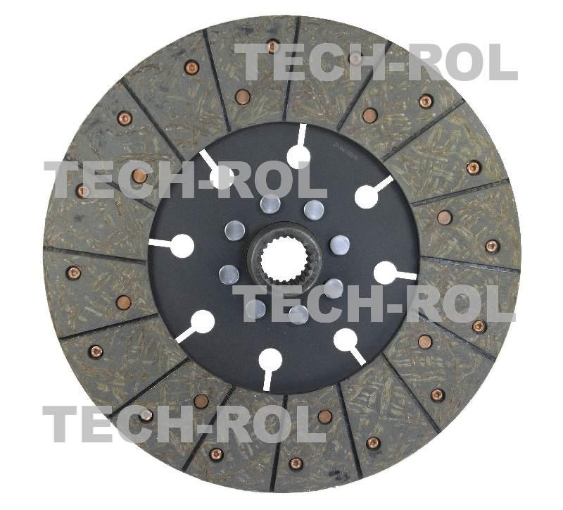 Tarcza sprzęgła fi-325 mm 22 frezy okładzina pleciona pasuje do Ursus