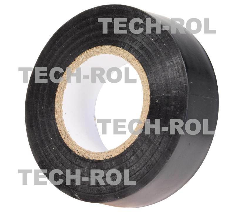 Taśma izolacyjna czarna PCV 19mm/20m 1 sztuka Produkt Standard
