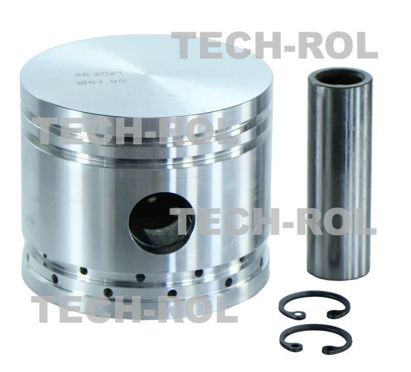 Tłok sprężarki 3 pierścieniowy fi 62 mm pasuje do Ursus C-360