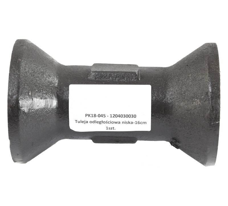 Tuleja dystansowa brony talerzowej niska 160 mm na wał 30×30 mm element