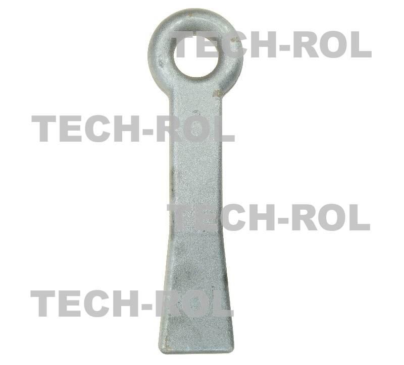 Ucho dyszla cięgno-odkuwka długość L-390 mm średnica otworu 50 mm