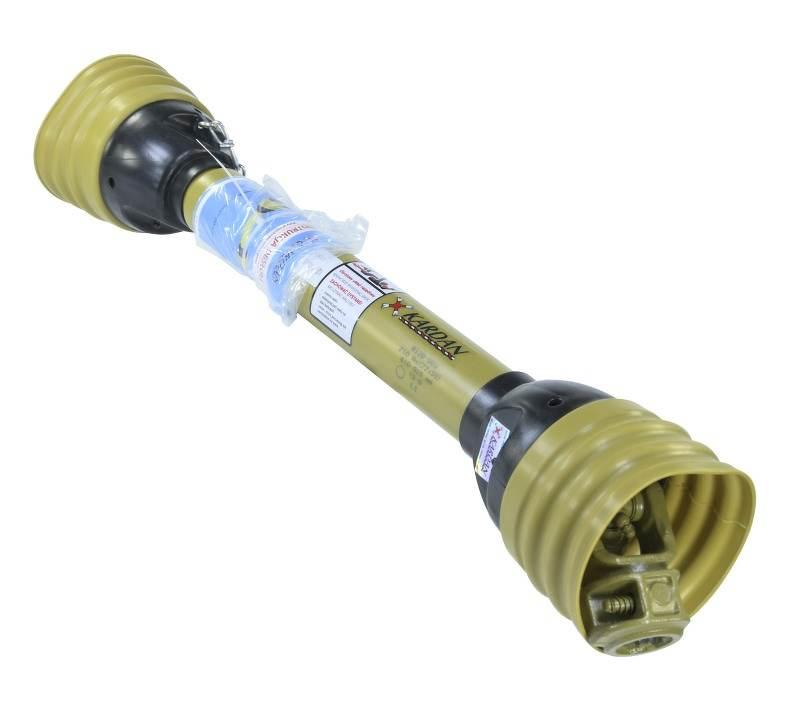 Wał przegubowo teleskopowy cytryna 210Nm 610-925mm krzyżak 22x55 X Kardan